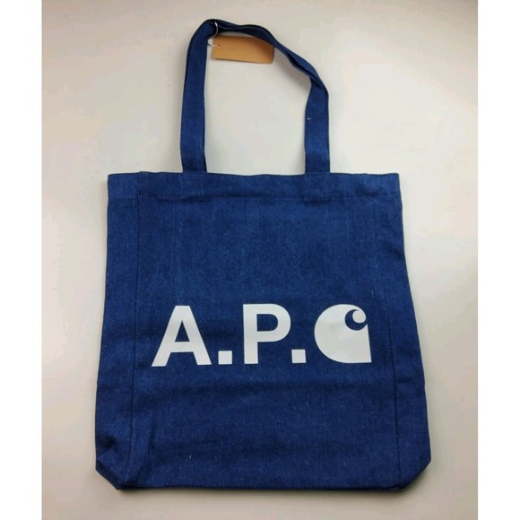 A.P.C. x Carhartt WIP Denim Tote Bag - Picture 3 of 6